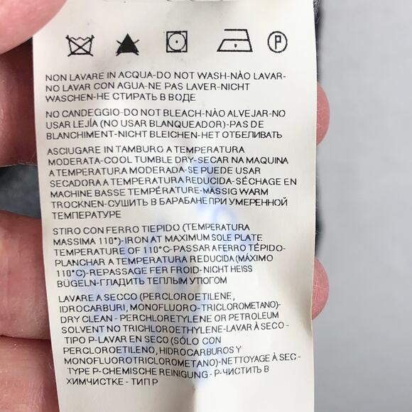 Vintage Armani Jeans Women's Wrap Cardigan XL Black/Gray Open Front - XL - Picture 11 of 14